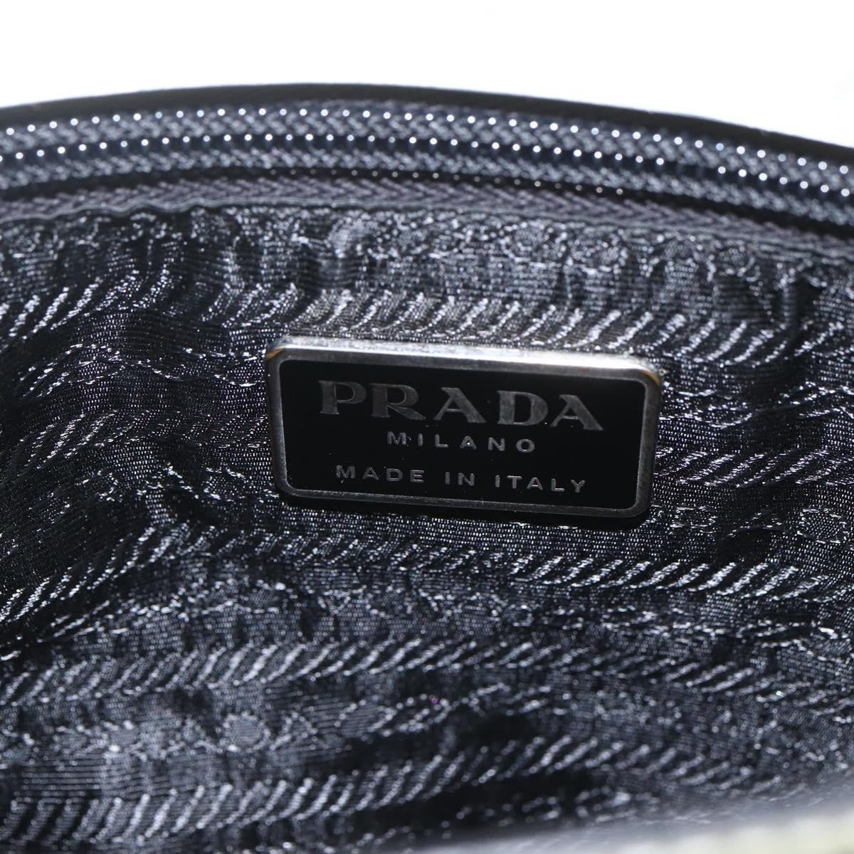 Prada Vintage Handbag Leather, WHITE, LEATHER, Handbag