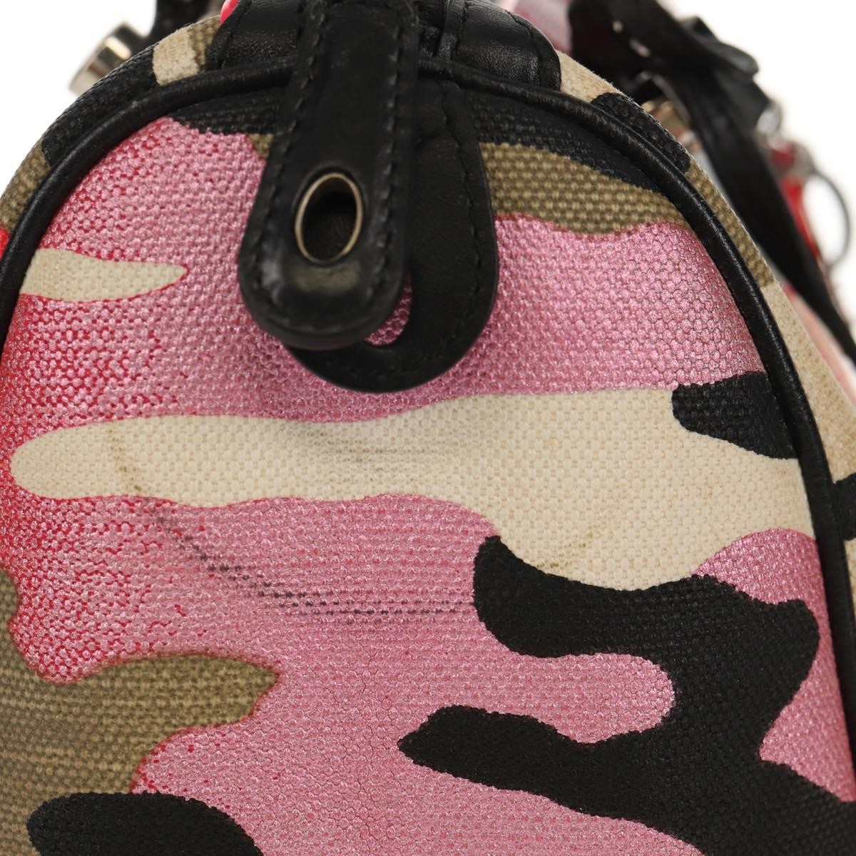 Christian Dior Polochon Satchel Limited Edition Anselm Reyle Camouflage Canvas, MULTICOLOUR, CANVAS, Travel bag