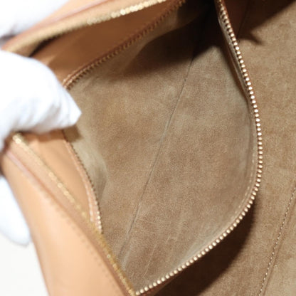 Loewe Amazona Bag Leather and Jacquard Canvas, BEIGE, CANVAS, Handbag