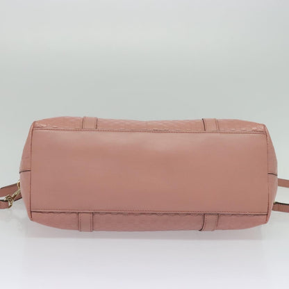 Gucci Margaux Tote (Outlet) Microguccissima Leather, PINK, LEATHER, Tote bag