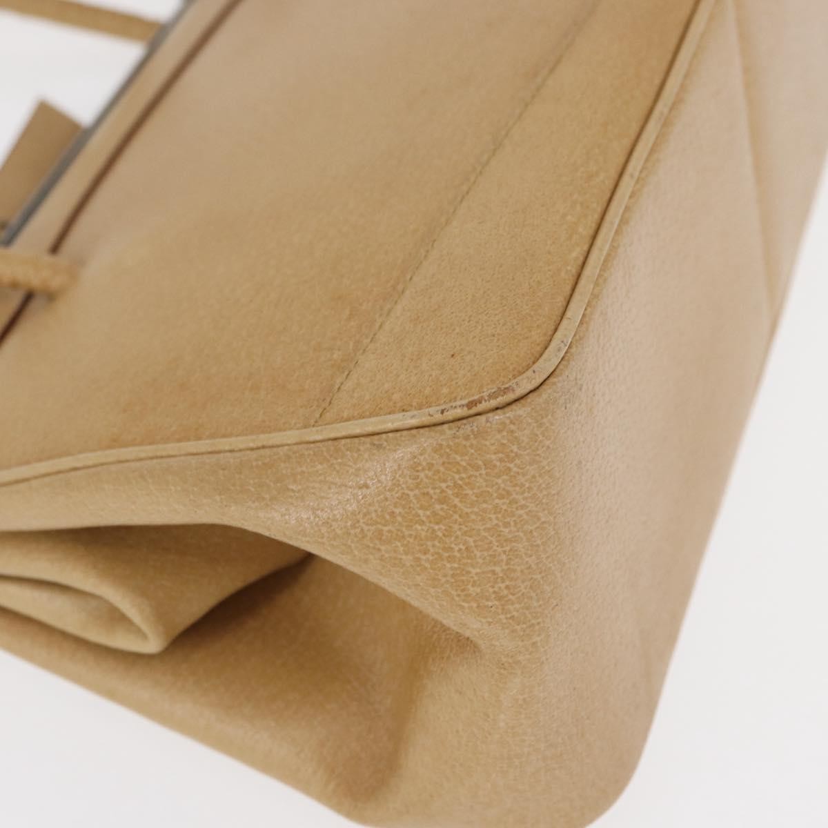 Gucci Vintage Handbag Leather, BEIGE, LEATHER, Handbag