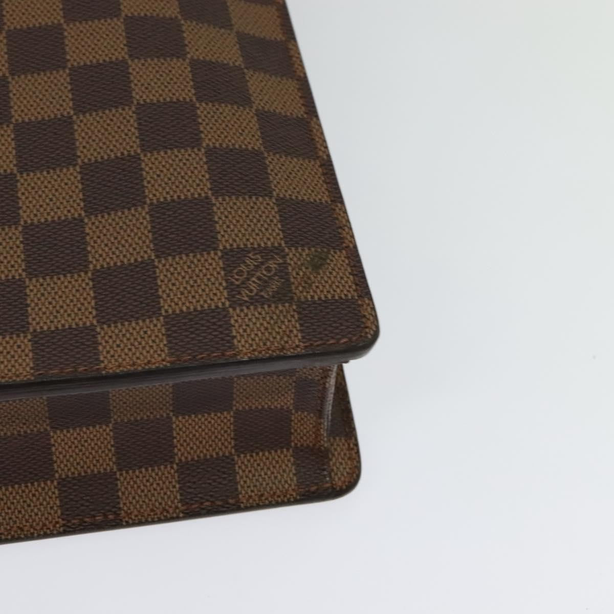 Louis Vuitton Altona Bag Damier, BROWN, CANVAS, Briefcase