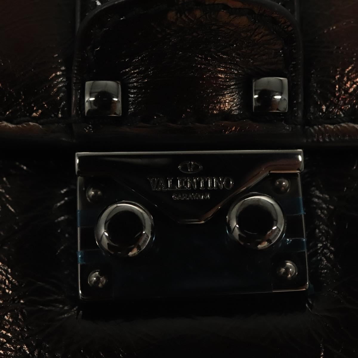 Valentino Garavani Glam Lock Shoulder Bag Leather, BROWN, LEATHER, Shoulder bag