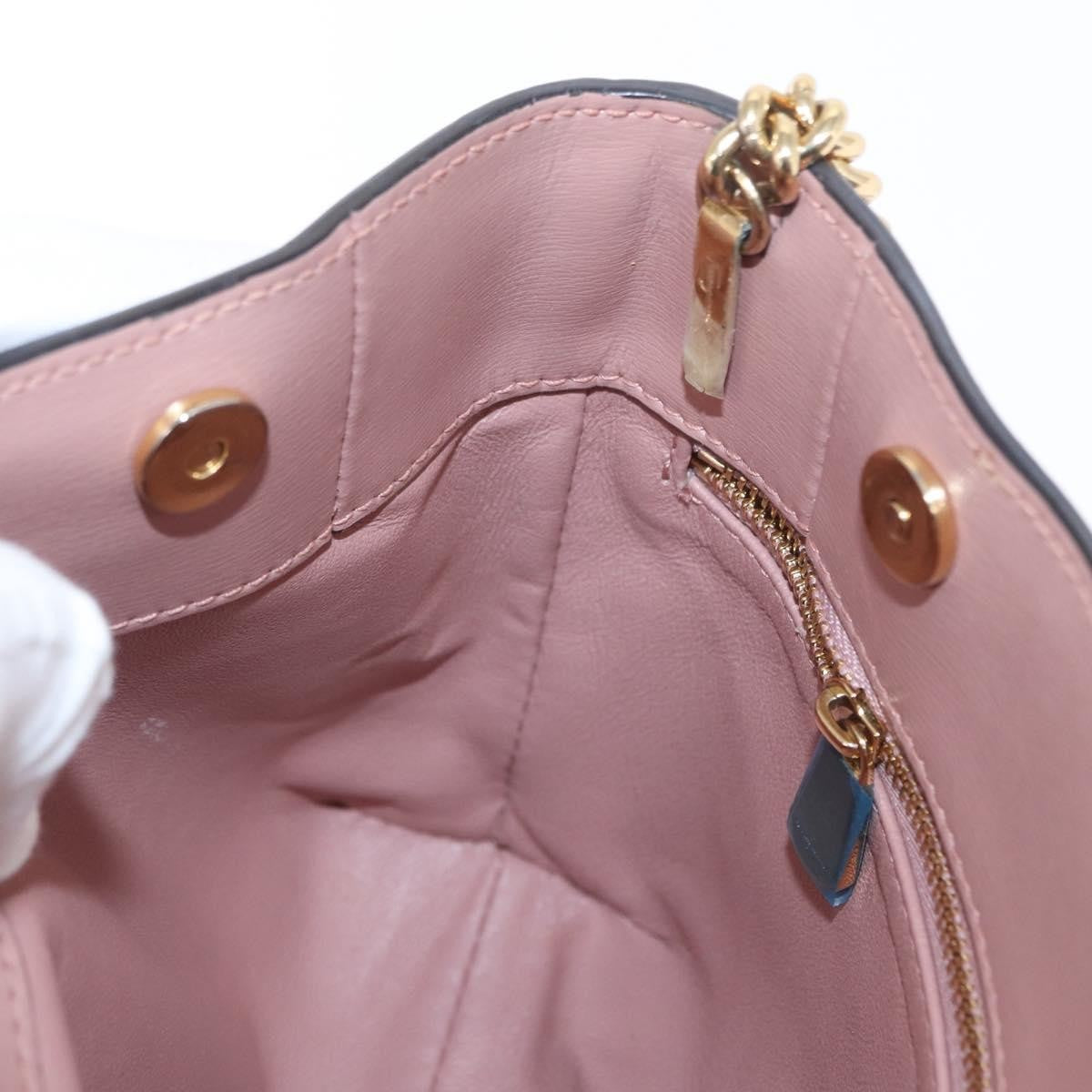 Salvatore Ferragamo Vala Shoulder Bag Leather, PINK, LEATHER, Shoulder bag