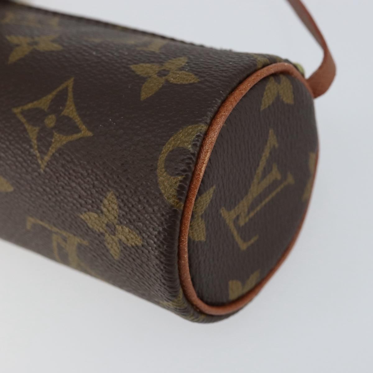Louis Vuitton Papillon Pochette Monogram Canvas, BROWN, CANVAS, Clutche & pouche