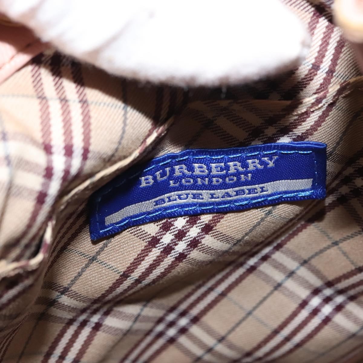 Burberry Blue Label shoulder bag Leather, PINK, LEATHER, Shoulder bag
