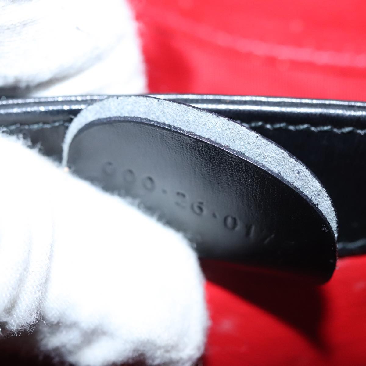 Gucci Vintage Convertible Bamboo Box Crossbody Bag Leather, BLACK, LEATHER, Handbag