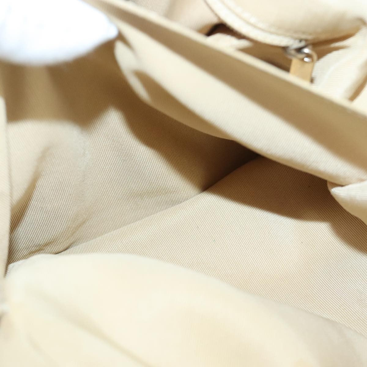 Chanel Chain Shoulder Bag Leather, GRAY, LEATHER, Shoulder bag