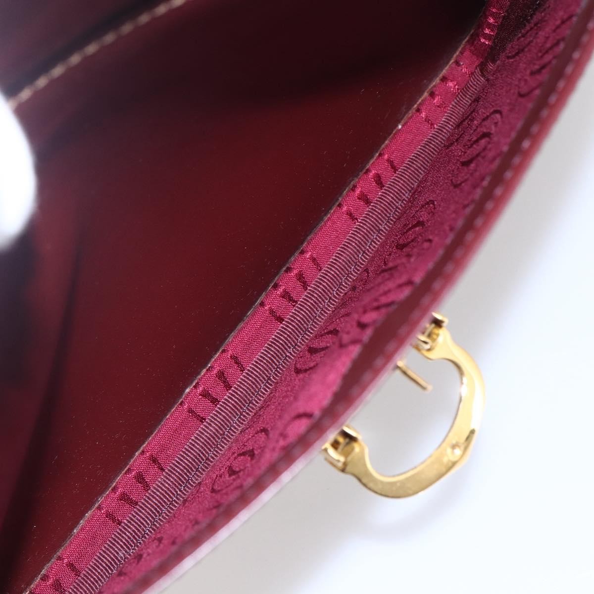 cartier Must de Cartier Shoulder Bag Leather, BURGUNDY, LEATHER, Shoulder bag