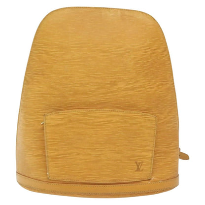 Louis Vuitton Gobelins Backpack Epi Leather, YELLOW, LEATHER, Backpack
