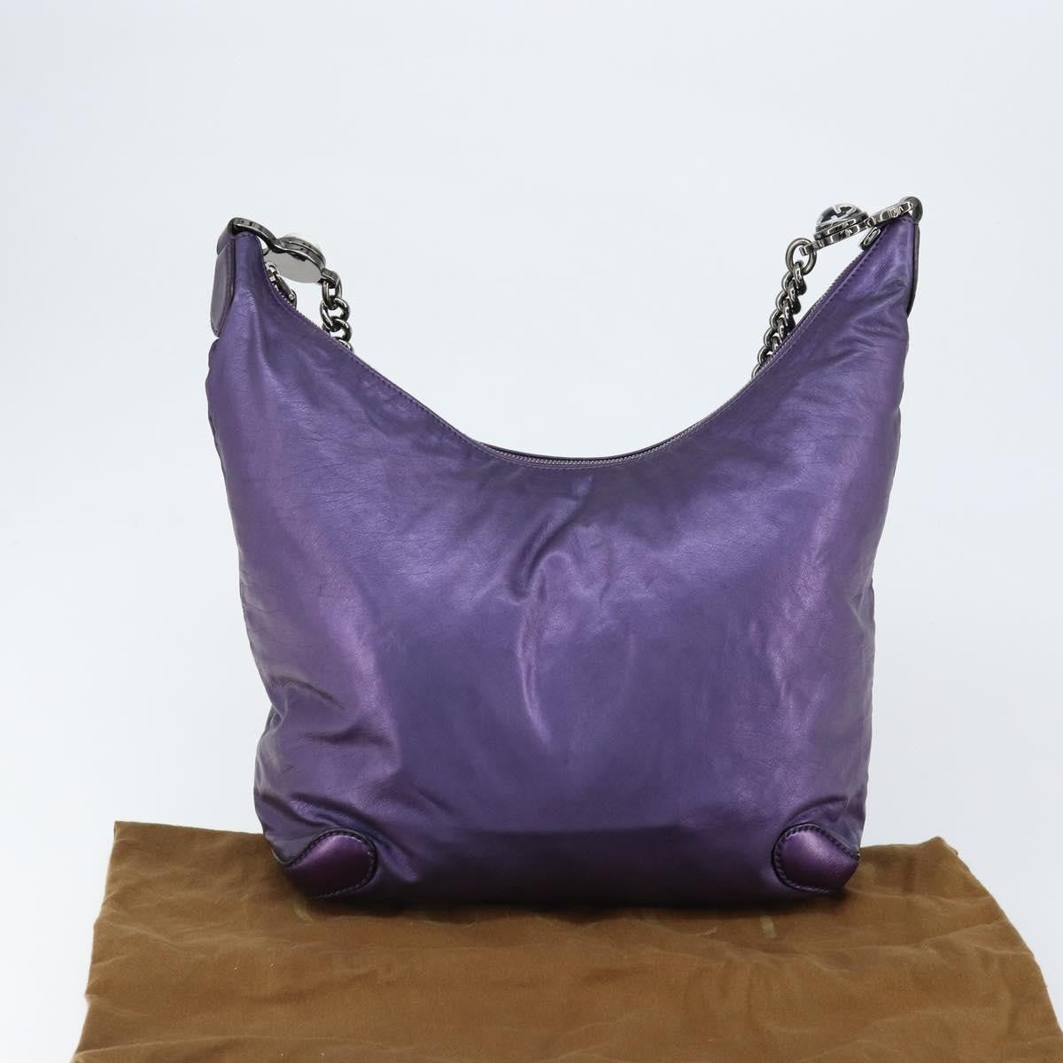 Gucci Galaxy Hobo Leather, PURPLE, LEATHER, Shoulder bag