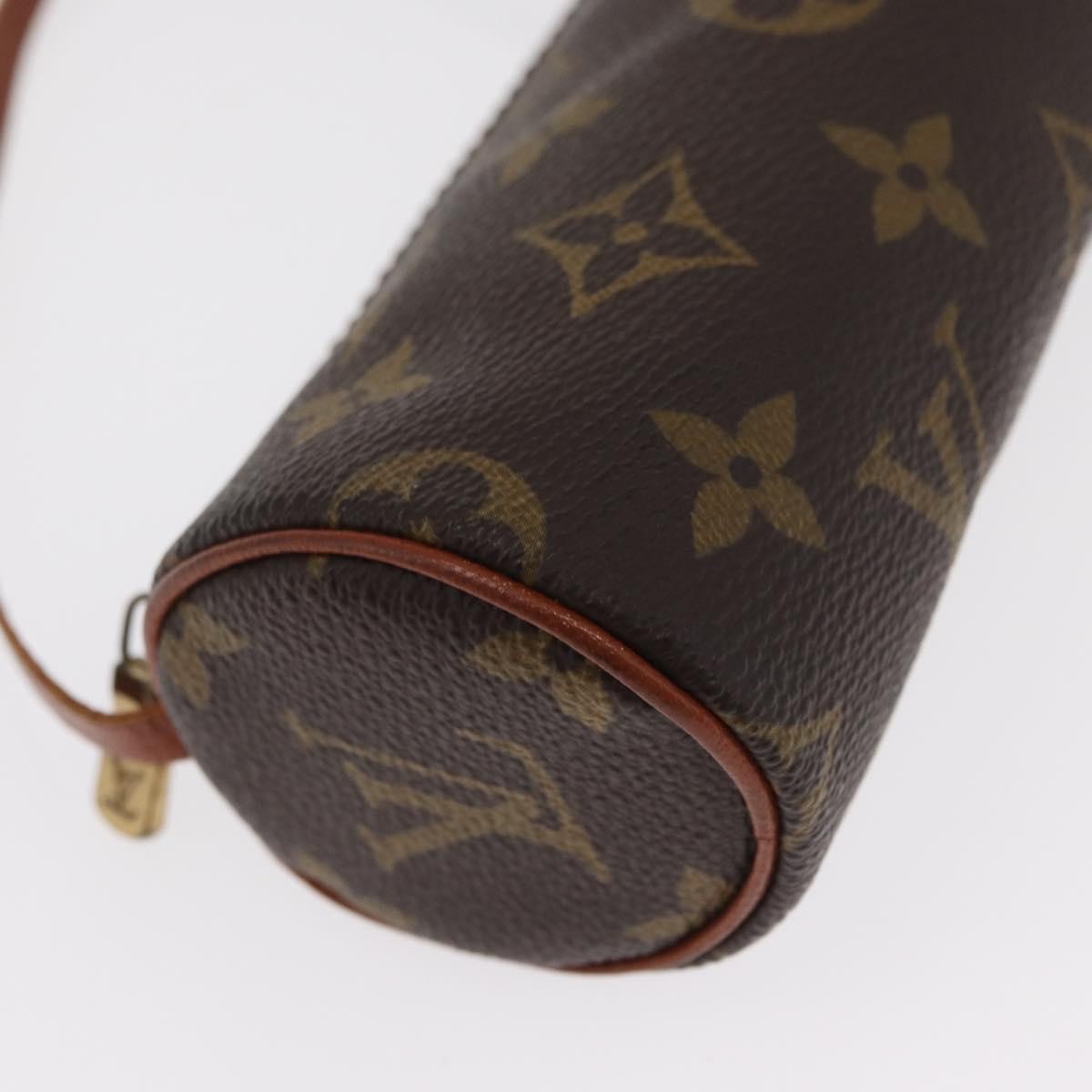 Louis Vuitton Papillon Pochette Monogram Canvas, BROWN, CANVAS, Clutche & pouche
