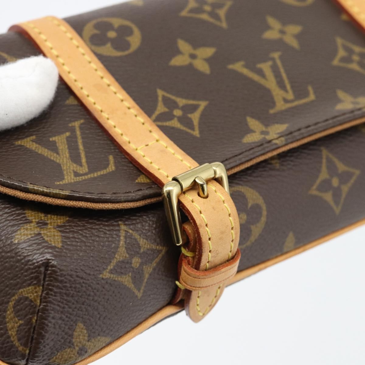 Louis Vuitton Marelle Waist Bag Monogram Canvas, Brown, Canvas, Clutch