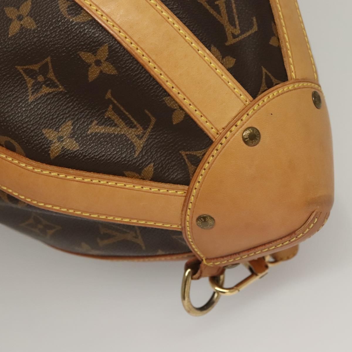 Louis Vuitton Romeo Gigli Handbag Monogram Canvas, BROWN, CANVAS, Shoulder bag