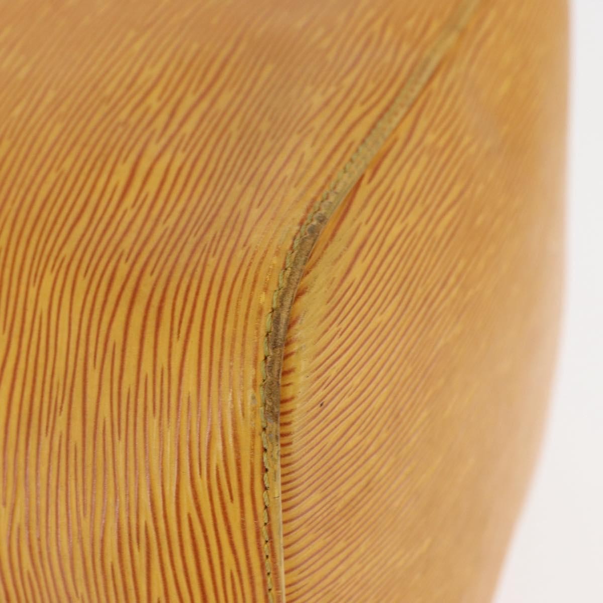 Louis Vuitton Petit Noe Handbag Epi Leather, YELLOW, LEATHER, Shoulder bag