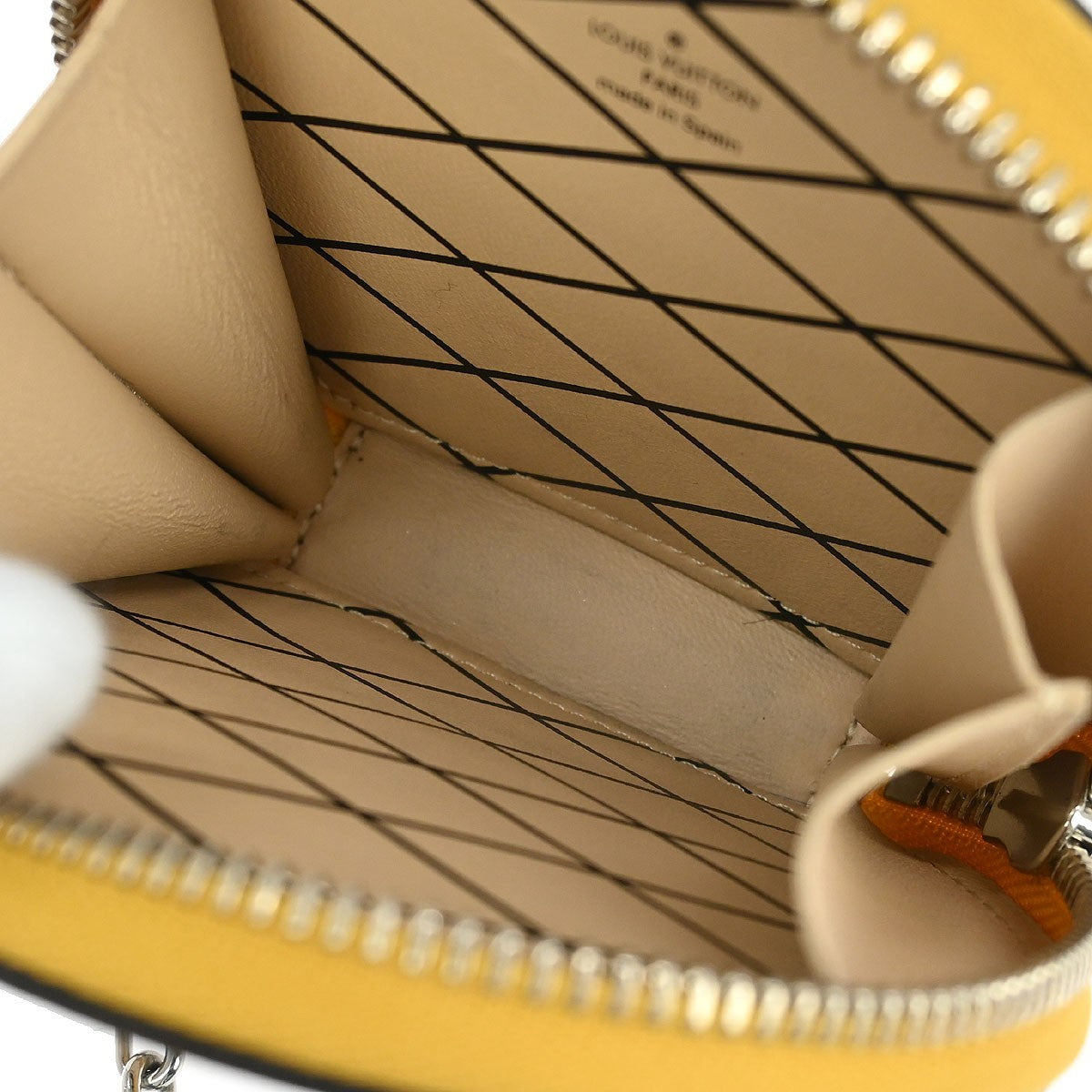 Louis Vuitton Porte Monnaie Coin Purse Limited Edition Monogram Cerises, BEIGE, LEATHER, Wallets