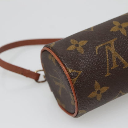 Louis Vuitton Papillon Pochette Monogram Canvas, BROWN, CANVAS, Handbag