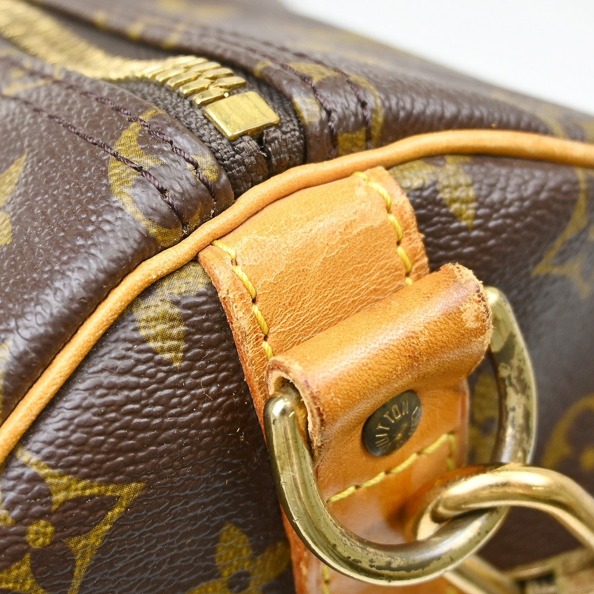 Louis Vuitton Keepall Bandouliere Bag Monogram Canvas, Brown, Canvas, Travel Bag