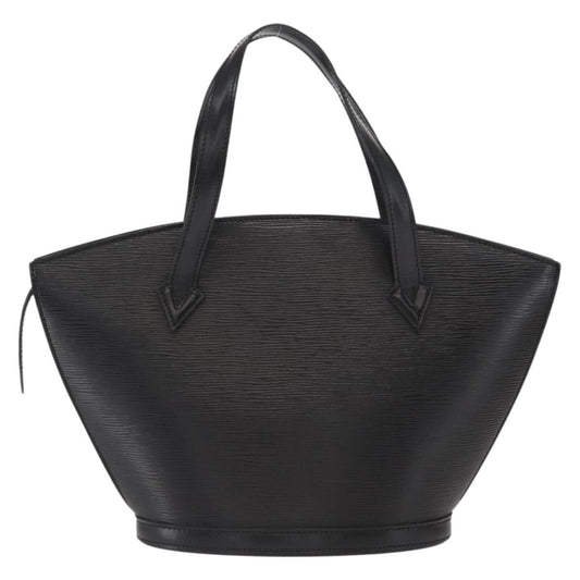 Louis Vuitton Saint Jacques Handbag Epi Leather, BLACK, LEATHER, Handbag