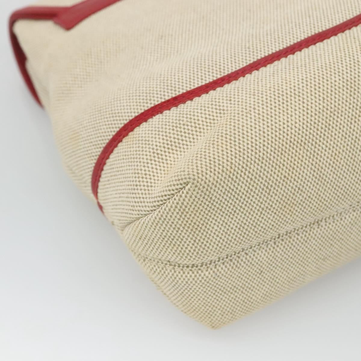 Bally Handbag Canvas, BEIGE, CANVAS, Handbag