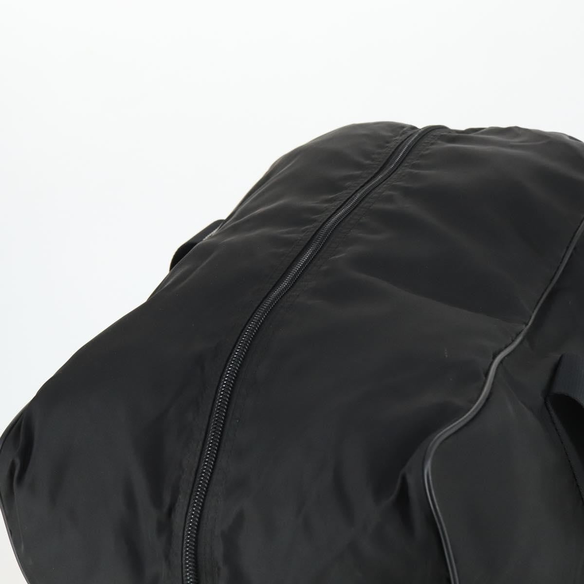 Prada Weekend Duffle Bag Tessuto, BLACK, NYLON, Travel bag