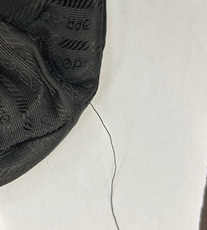 Prada Buckle Messenger Bag Tessuto, BLACK, NYLON, Shoulder bag