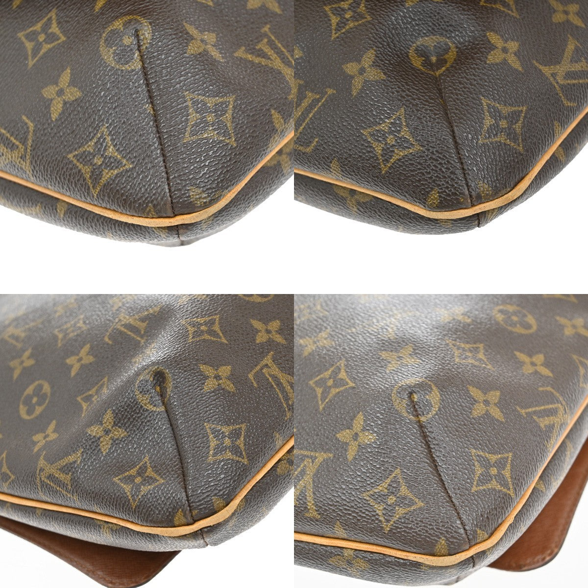 Louis Vuitton Musette Handbag Monogram Canvas, BROWN, CANVAS, Shoulder bag