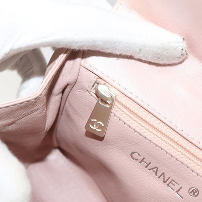 Chanel Vintage Clutch Leather, BEIGE, LEATHER, Clutche & pouche
