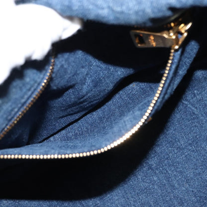 Prada Canapa Convertible Tote Denim, BLUE, DENIM_JEANS, Tote bag