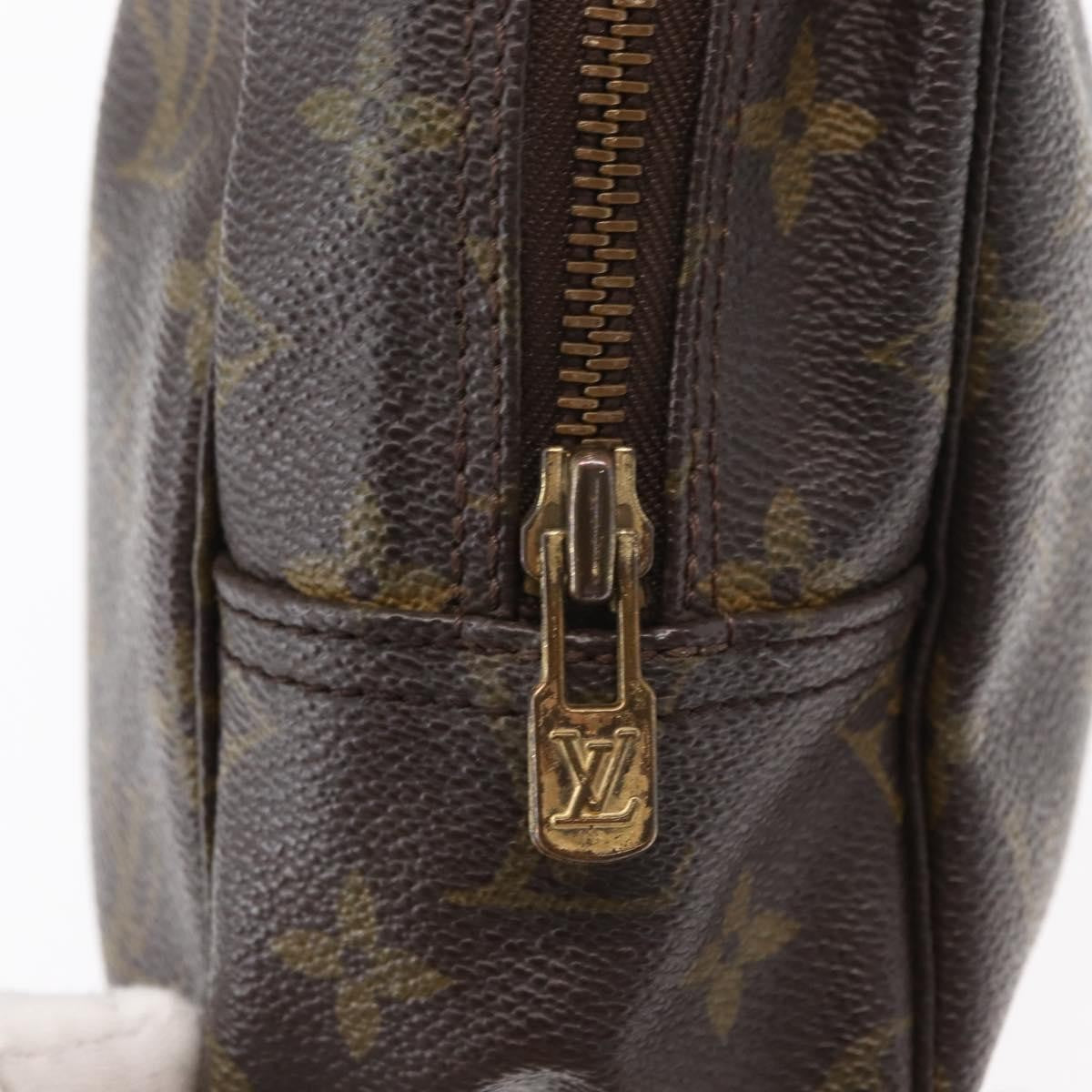 Louis Vuitton Trousse Toilette Monogram Canvas, BROWN, CANVAS, Clutche & pouche