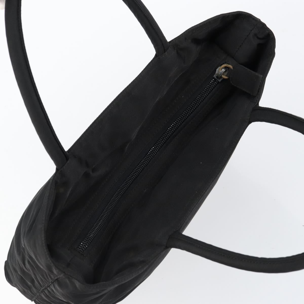 Prada Vintage Zip Tote Tessuto, BLACK, NYLON, Tote bag