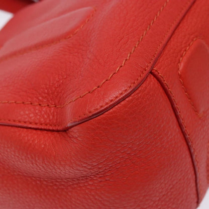 Salvatore Ferragamo Vala Handbag Leather, RED, LEATHER, Handbag