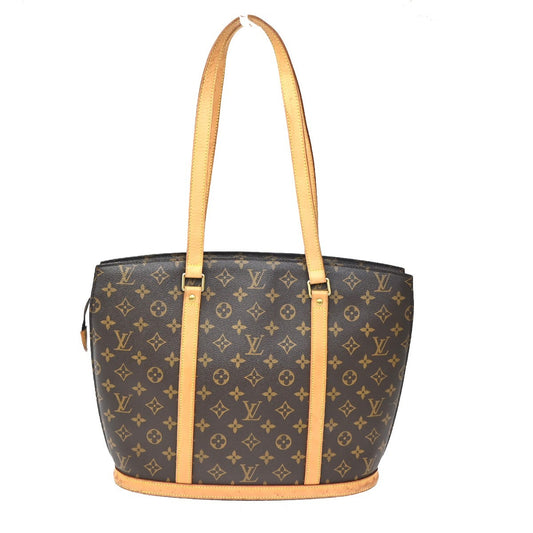 Louis Vuitton Babylone Handbag Monogram Canvas, BROWN, CANVAS, Shoulder bag