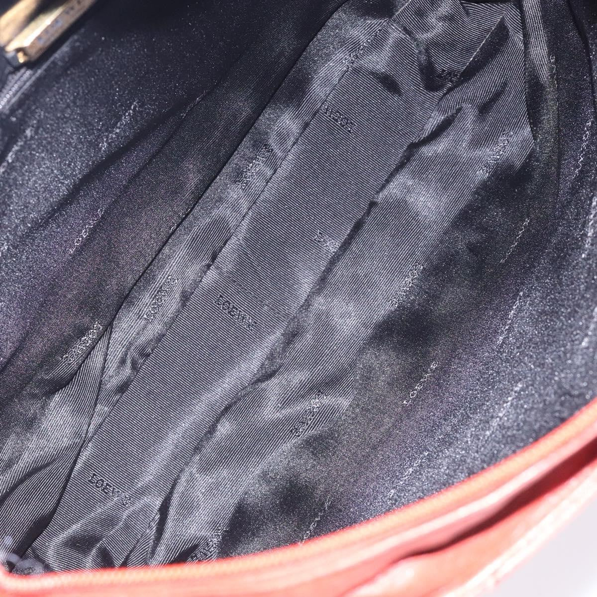 Loewe Vintage Shoulder Bag Leather, RED, LEATHER, Shoulder bag