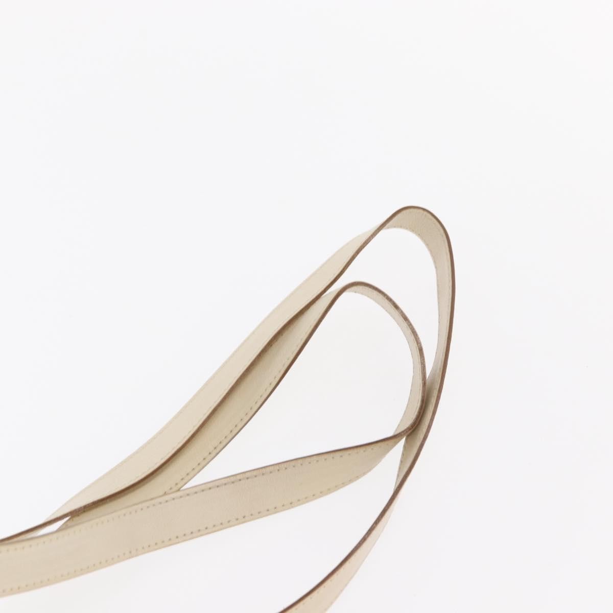 Salvatore Ferragamo Gancini Flap Drawstring Backpack Leather, WHITE, LEATHER, Backpack