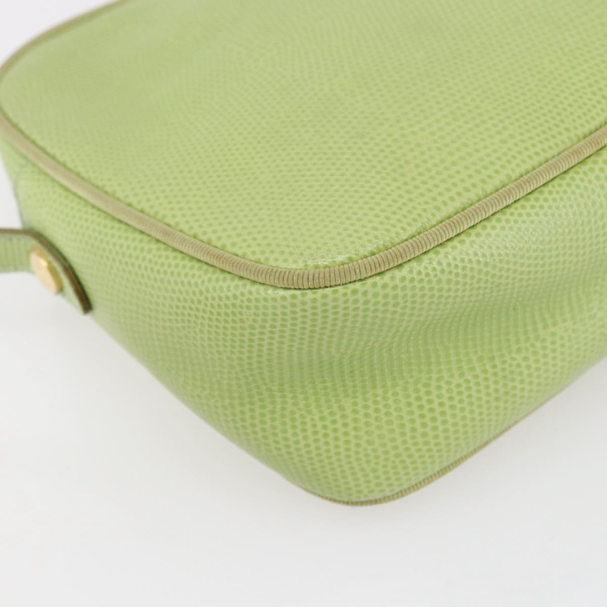 Salvatore Ferragamo Vara Bow camera Shoulder Bag Leather, GREEN, LEATHER, Shoulder bag