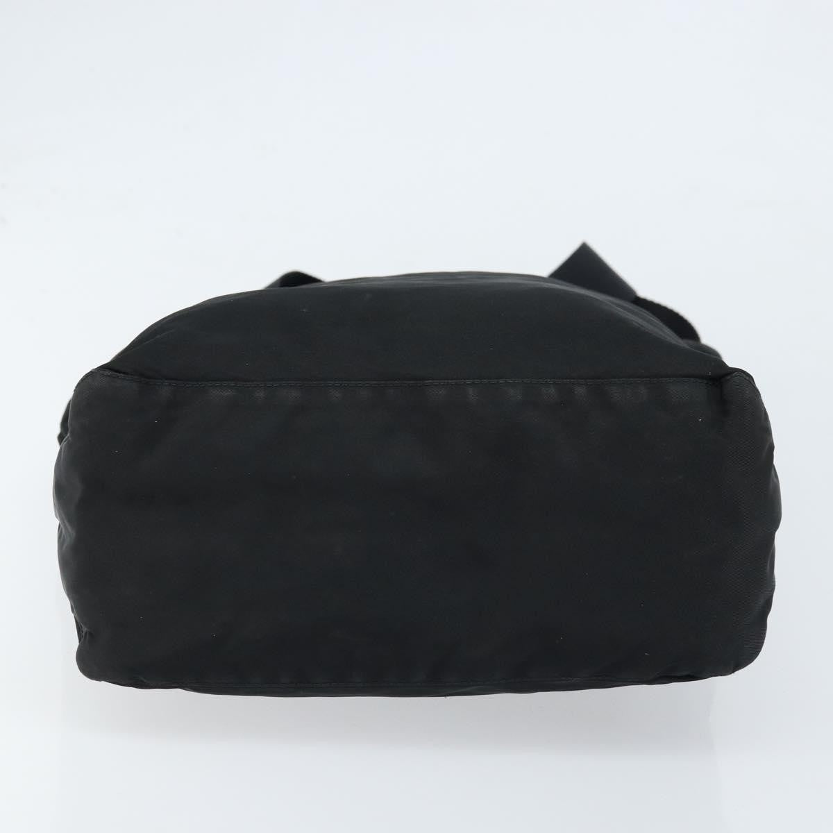 Prada Vintage Zip Tote Tessuto, BLACK, NYLON, Tote bag
