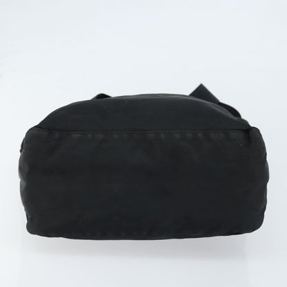 Prada Vintage Zip Tote Tessuto, BLACK, NYLON, Tote bag