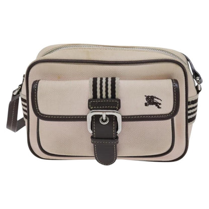 Burberry Nova Check Blue Label Canvas, PINK, CANVAS, Shoulder bag