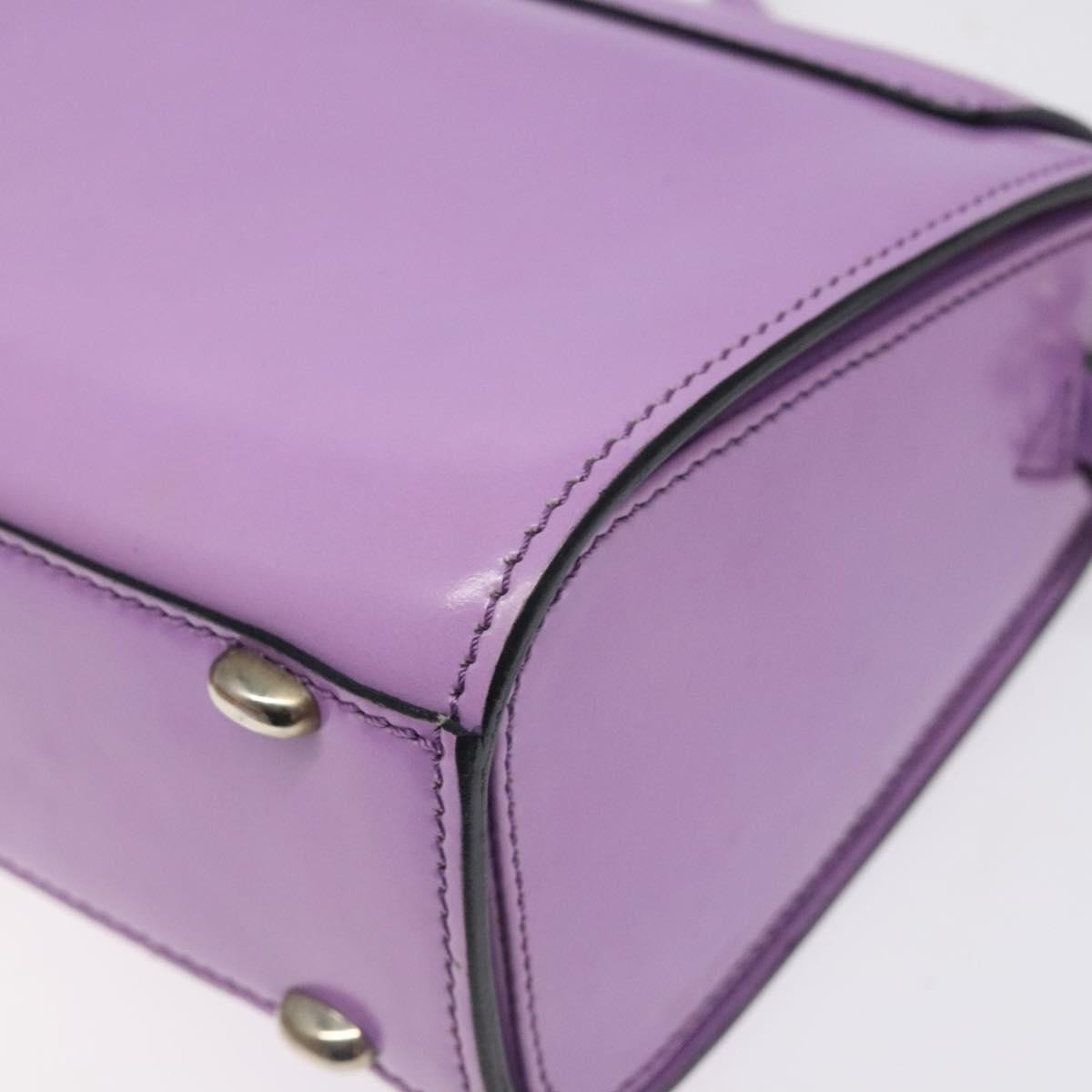 Celine Shoulder Bag Leather, PURPLE, LEATHER, Shoulder bag