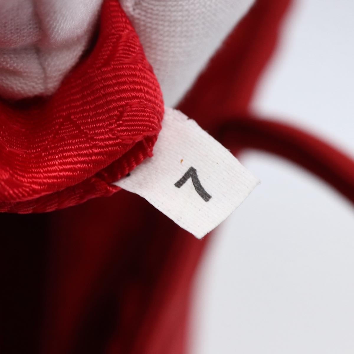 Prada Vintage Tote Tessuto, RED, NYLON, Tote bag