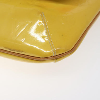 Louis Vuitton Thompson Street Handbag Monogram Vernis, YELLOW, PATENT_LEATHER, Handbag