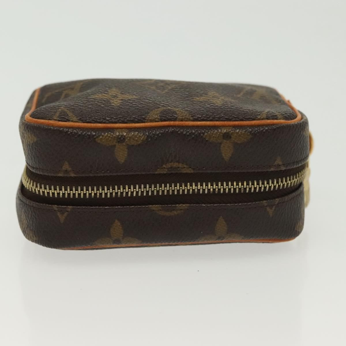 Louis Vuitton Wapity Trousse Pouch Monogram Canvas, BROWN, CANVAS, Clutche & pouche
