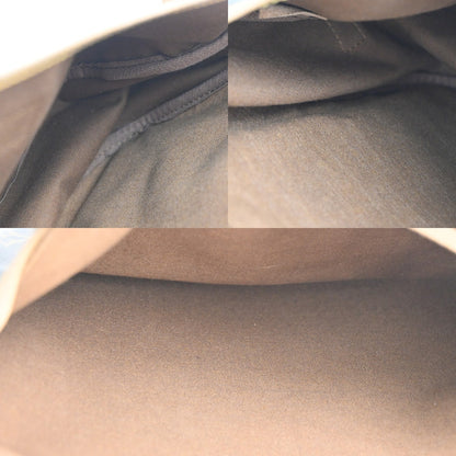 Louis Vuitton Saumur Handbag Monogram Canvas, BROWN, CANVAS, Shoulder bag