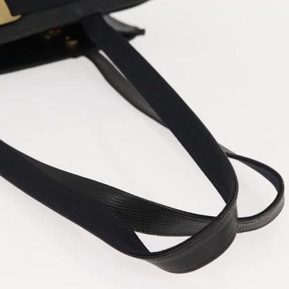 Salvatore Ferragamo Vala tote Leather, NAVY, LEATHER, Tote bag