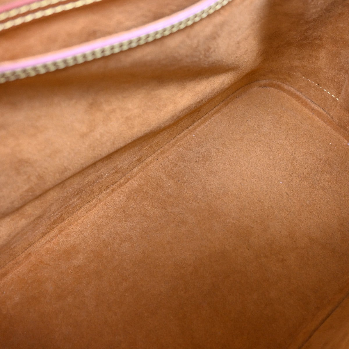 Louis Vuitton Alma Handbag Epi Leather, BROWN, LEATHER, Handbag