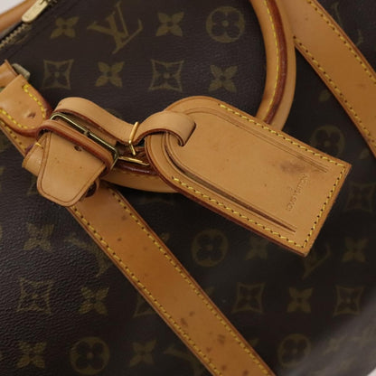 Louis Vuitton Keepall Bag Monogram Canvas, BROWN, CANVAS, Travel bag