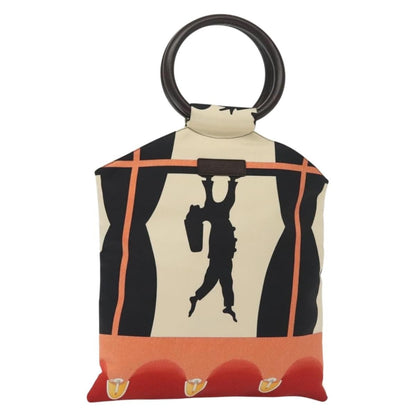 Bvlgari Handbag Canvas, BEIGE, CANVAS, Handbag