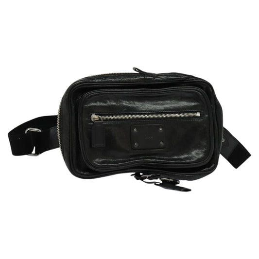 Chloe Paddington Body Leather, BLACK, LEATHER, Shoulder bag