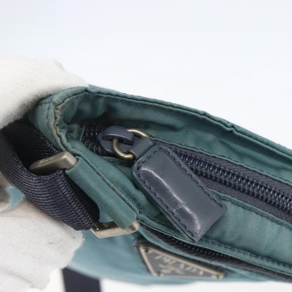 Prada Vintage Shoulder Bag Tessuto, BLUE, NYLON, Shoulder bag